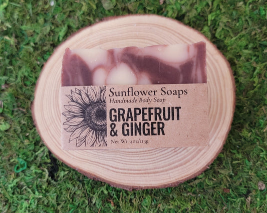 Grapefruit & Ginger Bar Soap