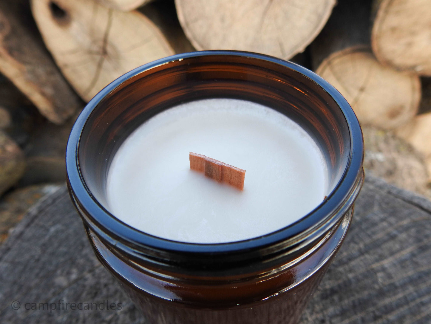 Camp Coffee | Soy Candle with Wooden Wick | Campfire Candles