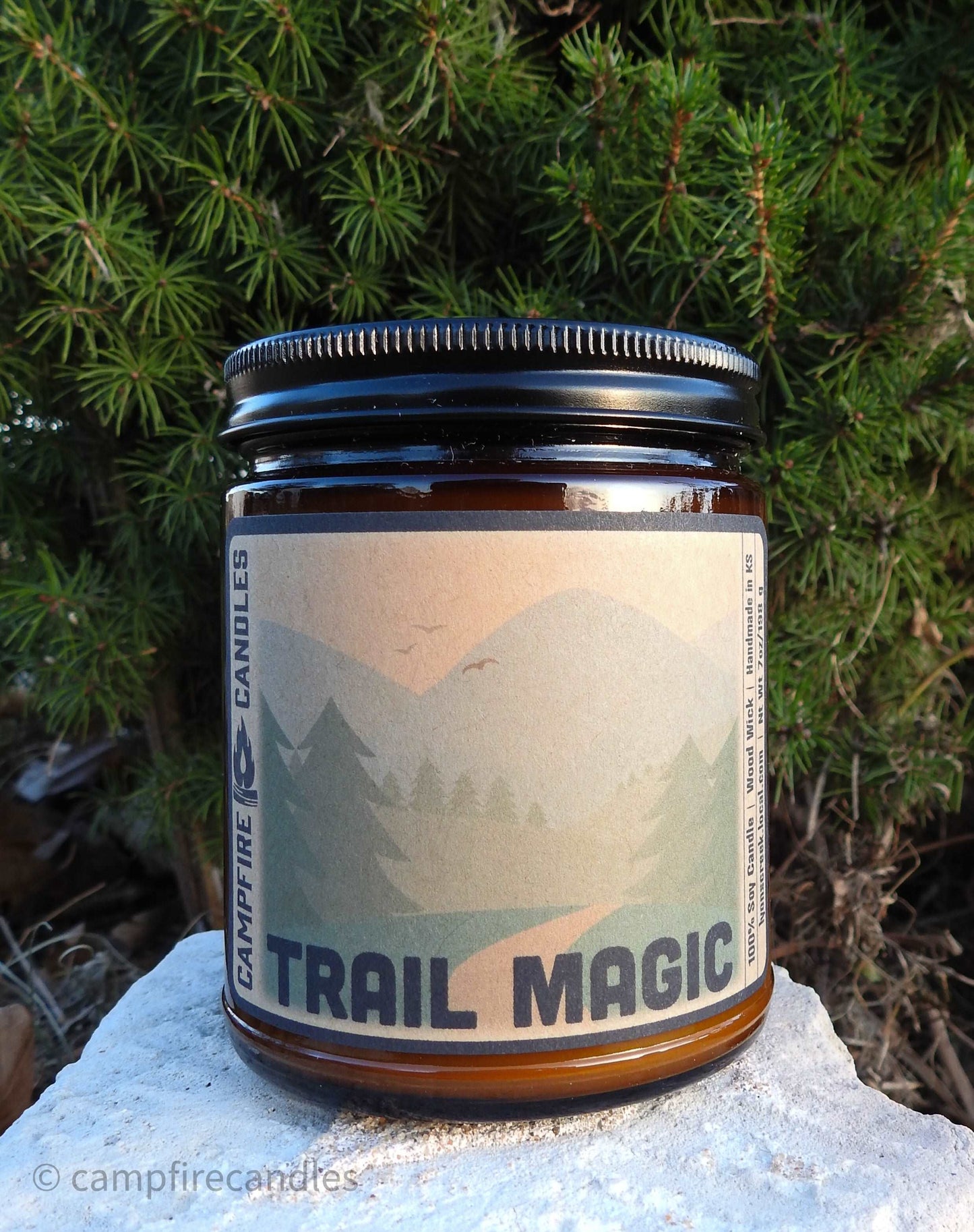 Trail Magic | Soy Candle with Wooden Wick | Campfire Candles