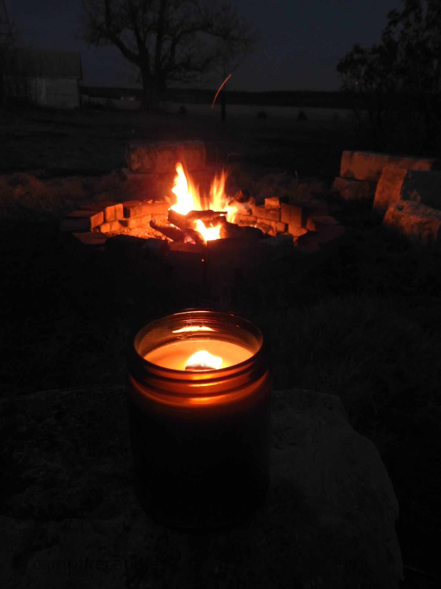 Leave No Trace | Soy Candle with Wooden Wick | Campfire Candles