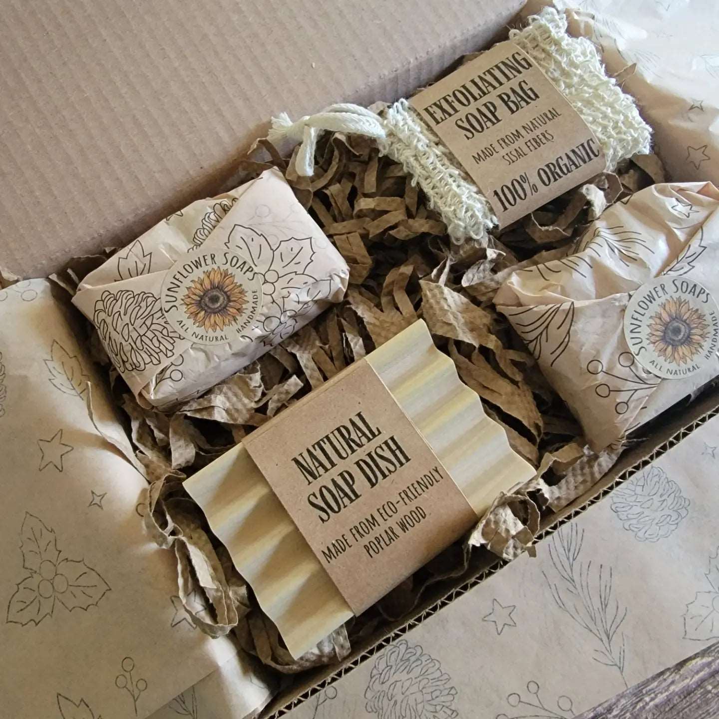 Luxury Soap Gift Box - Sunflower Soaps