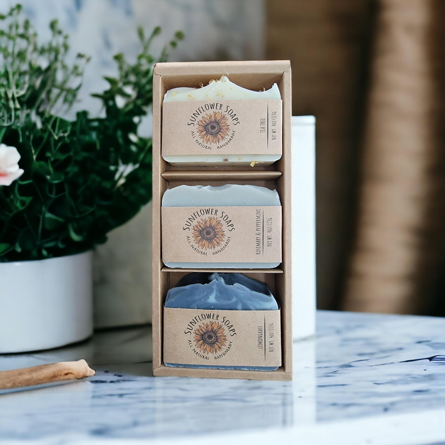 Collections Gift Box - Sunflower Soaps