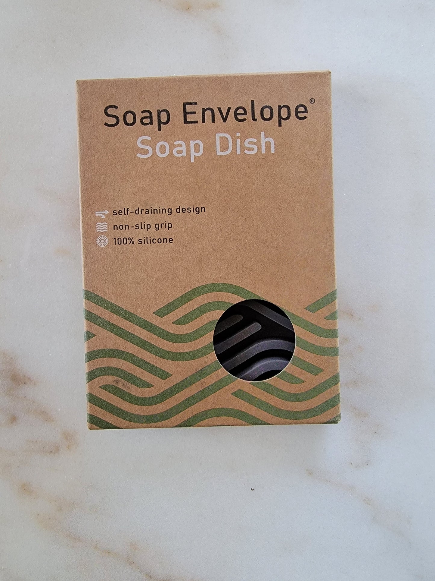 Silicone Soap Dish - Grey