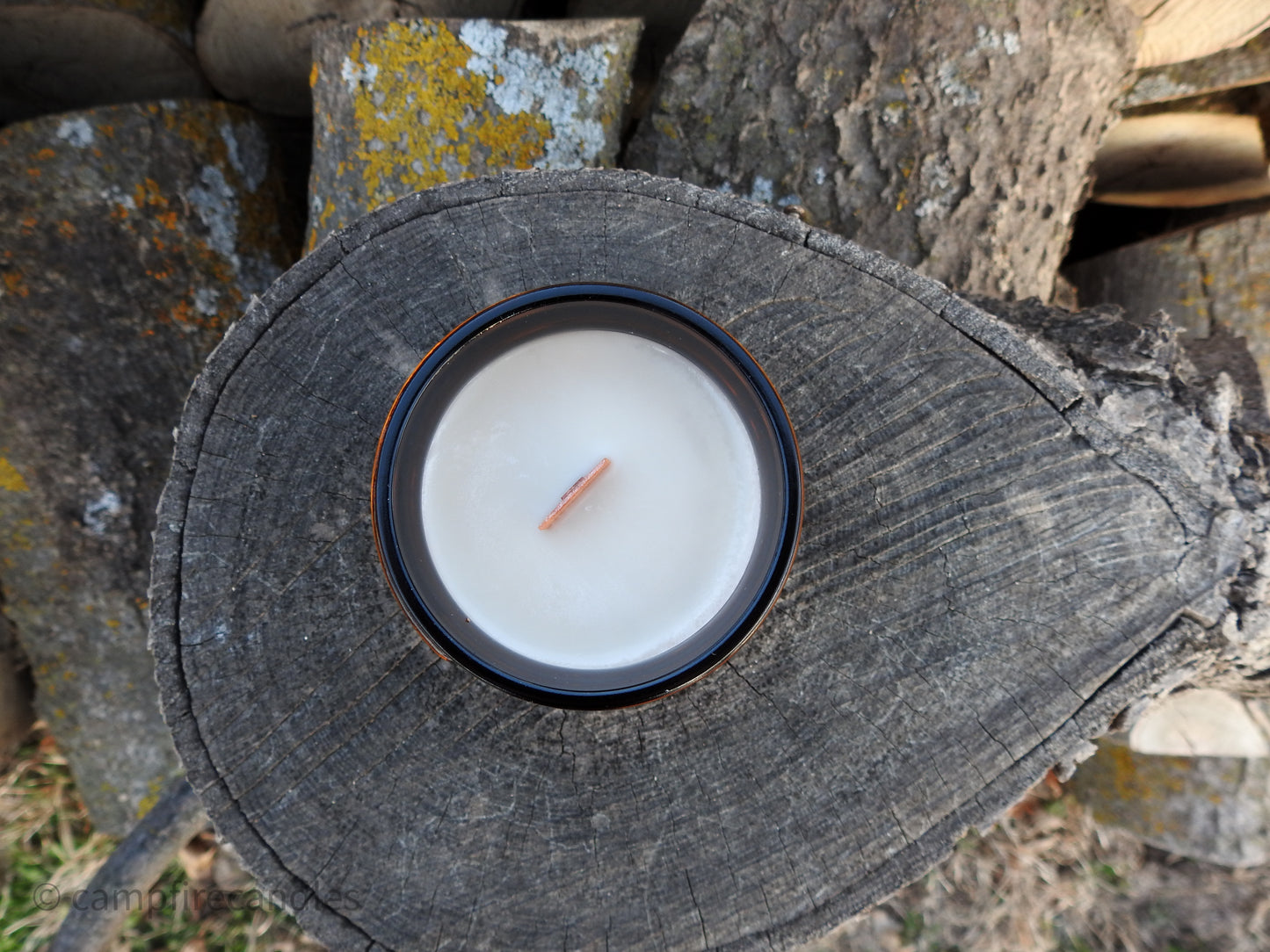 Scary Stories | Soy Candle with Wooden Wick | Campfire Candles
